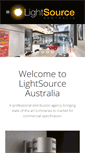 Mobile Screenshot of lightsourceaustralia.com.au