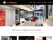 Tablet Screenshot of lightsourceaustralia.com.au